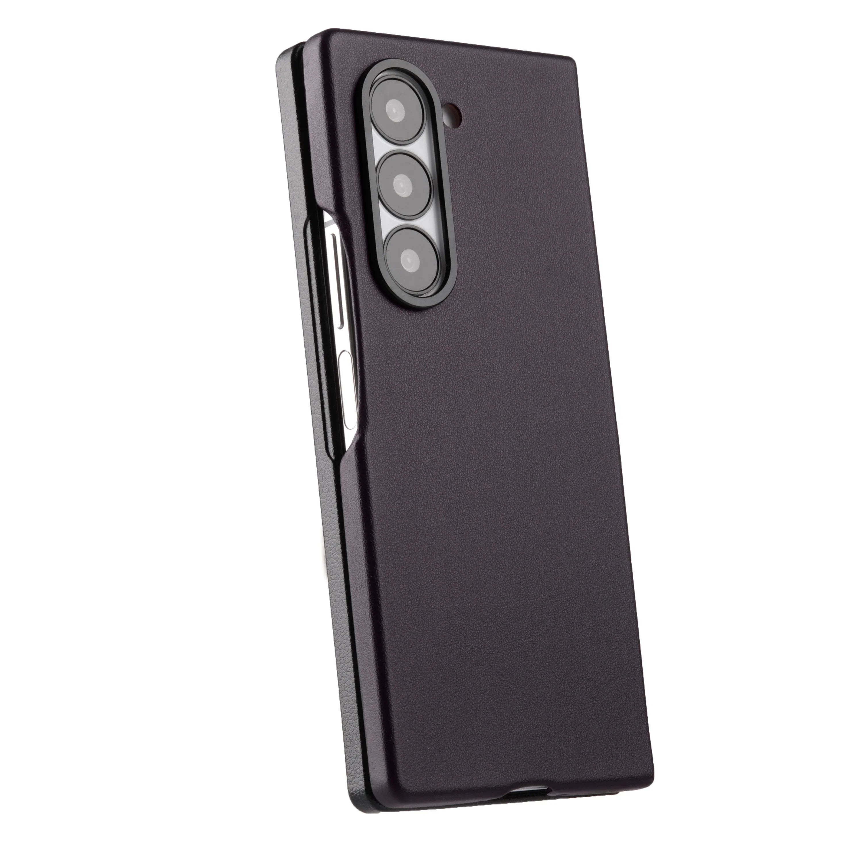 Melkco Galaxy Z Fold6 Origin Series PU Leather Regal Snap Cover - Dark Purple - Tashqila Melkco Galaxy Z Fold6 Origin Series PU Leather Regal Snap Cover - Dark Purple - Tashqila